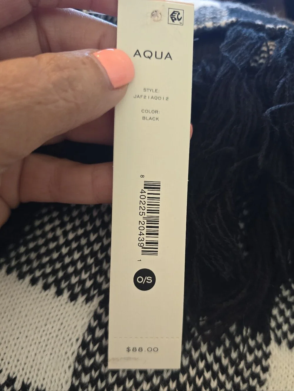Aqua for Bloomingdales aqua branded